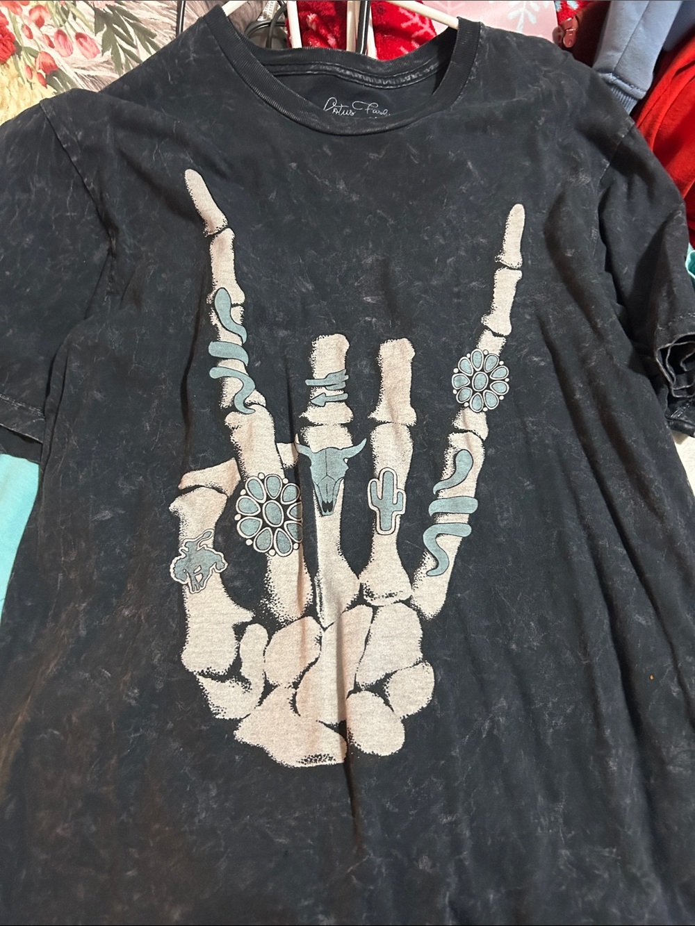 Turquoise ring shirt